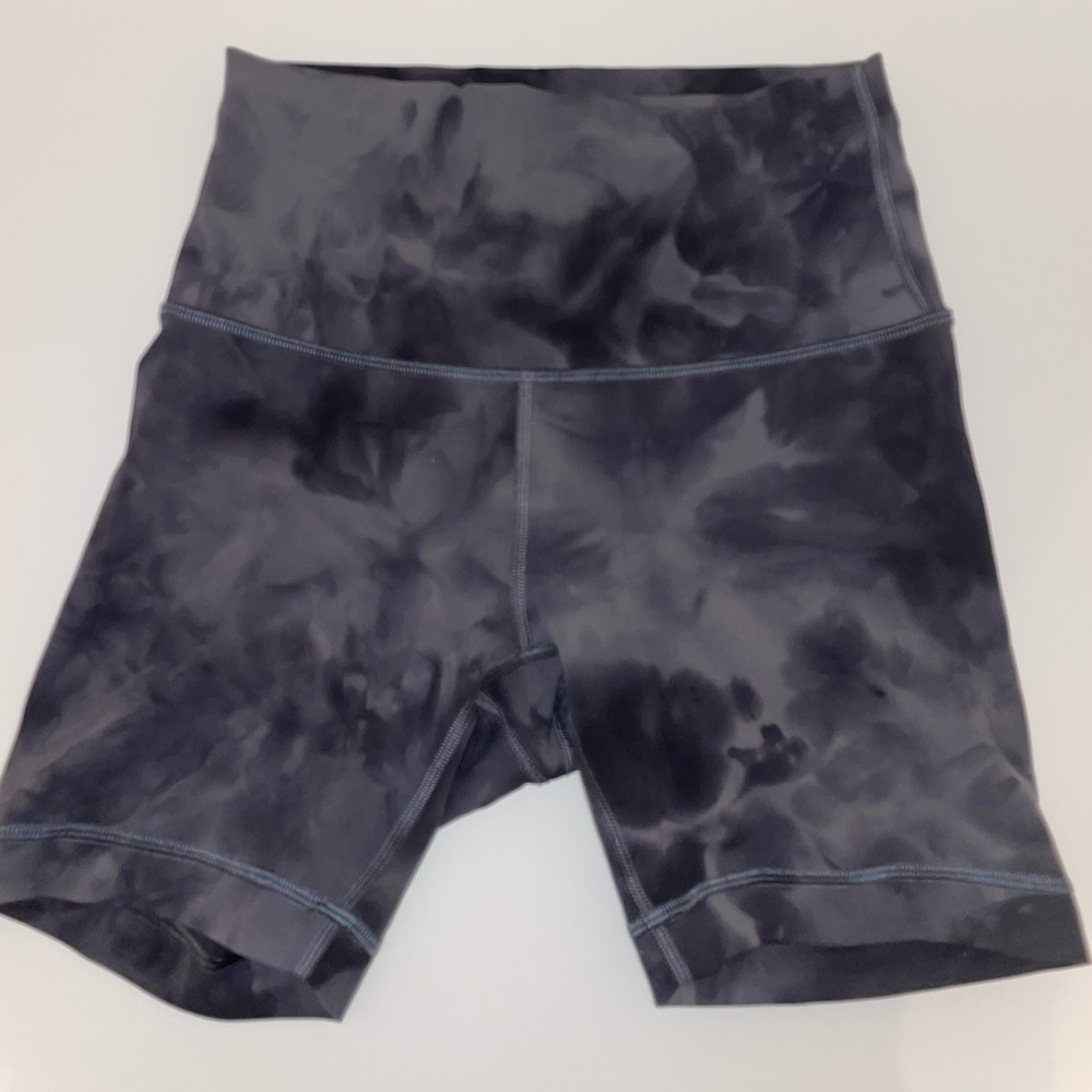 Lululemon align high rise short 6” tie dye